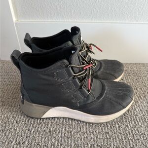 Sorel Grey Ankle Boots